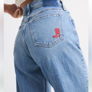 Abercrombie High Rise 90s Relaxed Jean 25S
